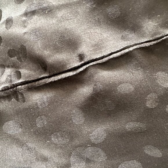 LOEFFLER RANDALL Black Silk Draped Neck Dress Size 2 - Picture 7 of 8